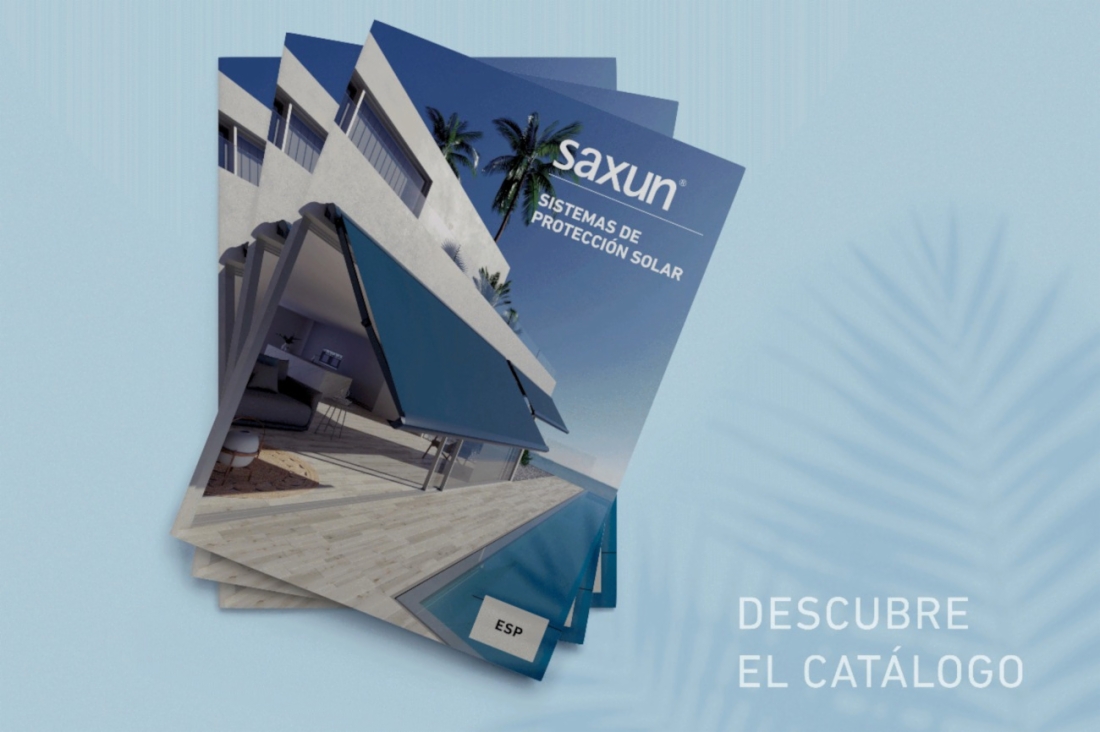 Sistemi di protezione solare Saxun: Il catalogo indispensabile per i designer d’eccellenza.