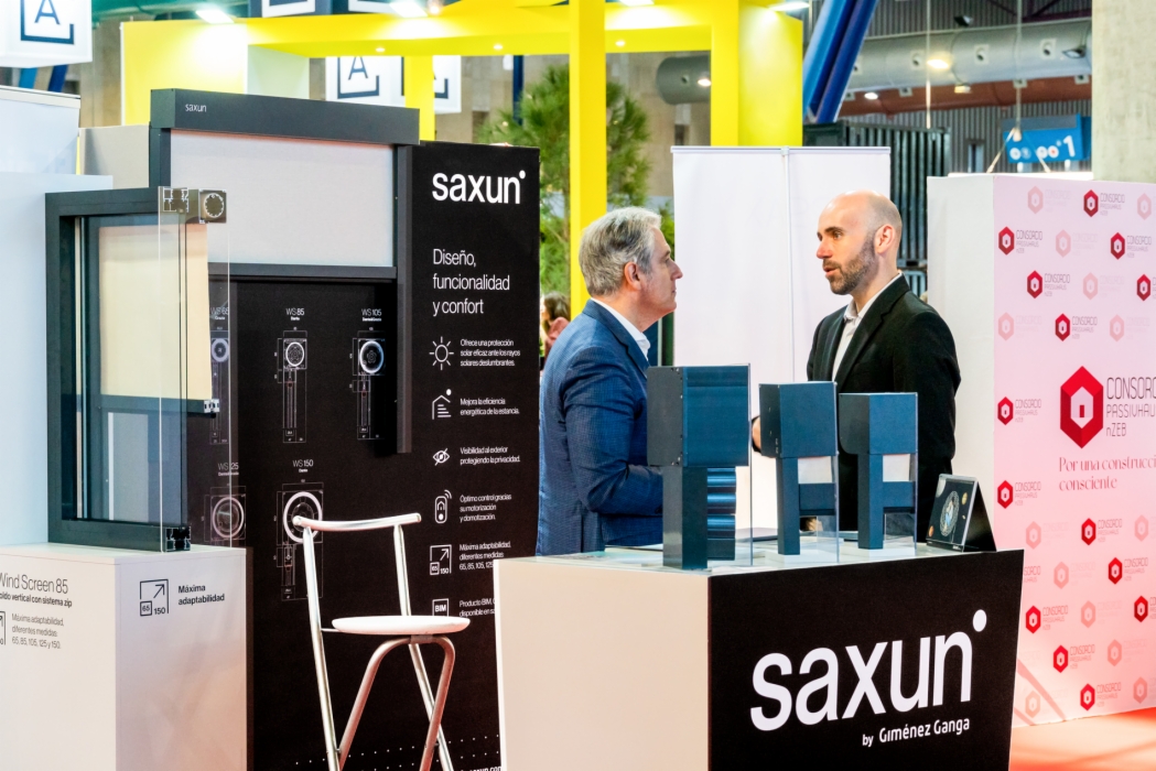 Saxun solutions for improved airtightness and thermal insulation on display at Simed