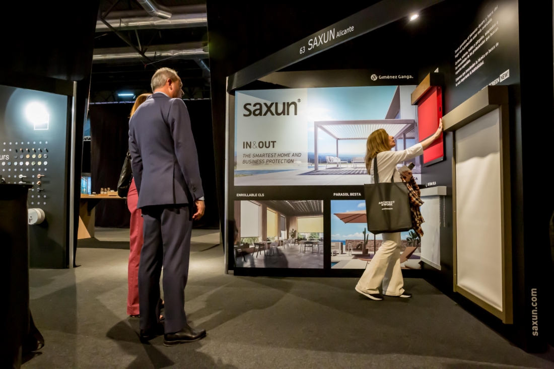 Grande sucesso da Saxun no evento ARCHITECT AT WORK Madrid